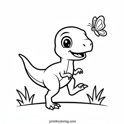 Tiny Raptor's First Steps