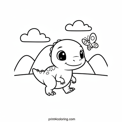 Tiny Raptor's Sunny Stroll