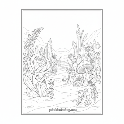 Triton's Frozen Flora: A Crystalline Garden