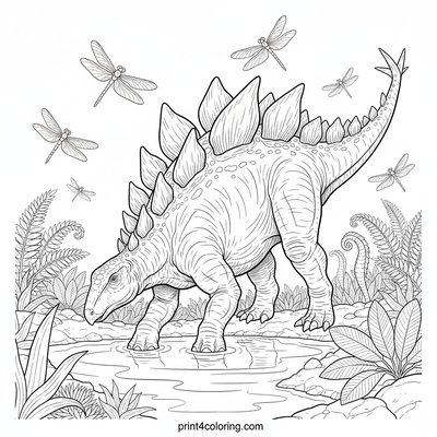 Twilight Stegosaurus Serenity