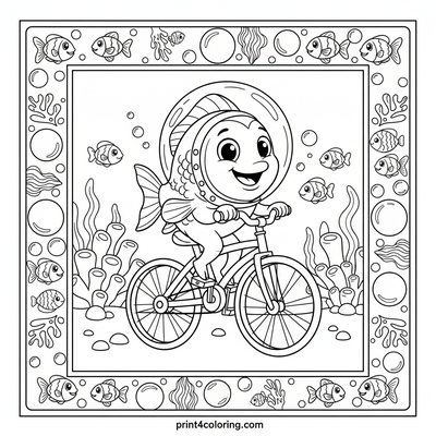 Fin-tastic Underwater Bike Adventure