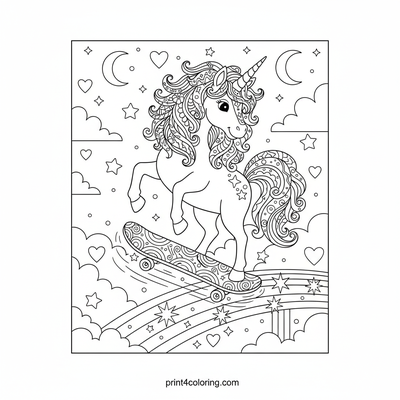 Unicorn's Magical Rainbow Grind