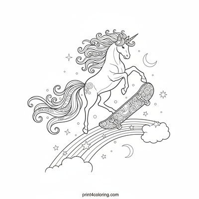 Unicorn's Rainbow Rail Ride