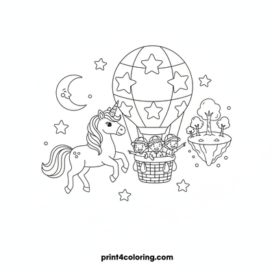 Unicorn's Starry Sky Island Discovery