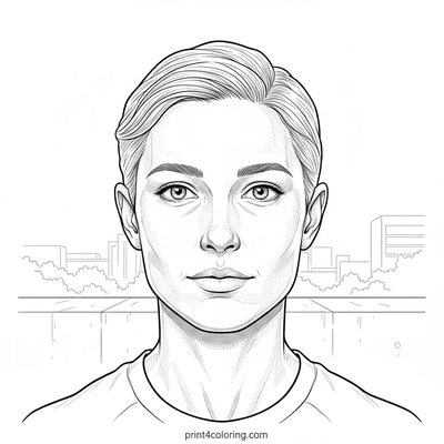 Urban Balance Act: Cityscape Precision - free printable coloring page