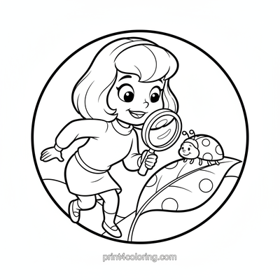 Velma's Little Ladybug Friend