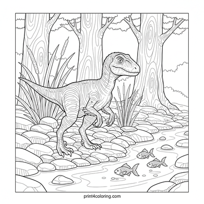 Velociraptor's River Gaze