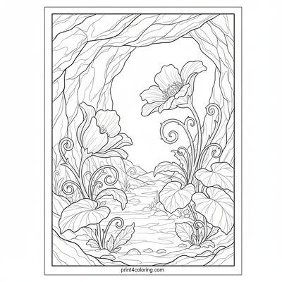 Venusian Glow-Moss Oasis