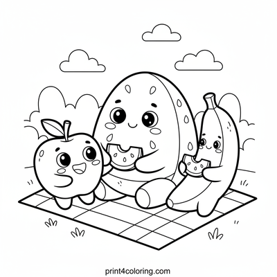Sweet Watermelon Picnic Pals