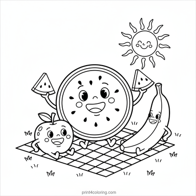 Watermelon Wonderland Picnic
