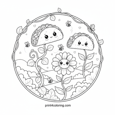 The Enchanted Taco Garden Bloom