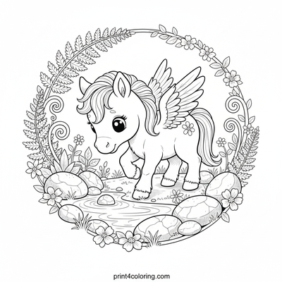 Little Pegasus's Cozy Spring Discovery