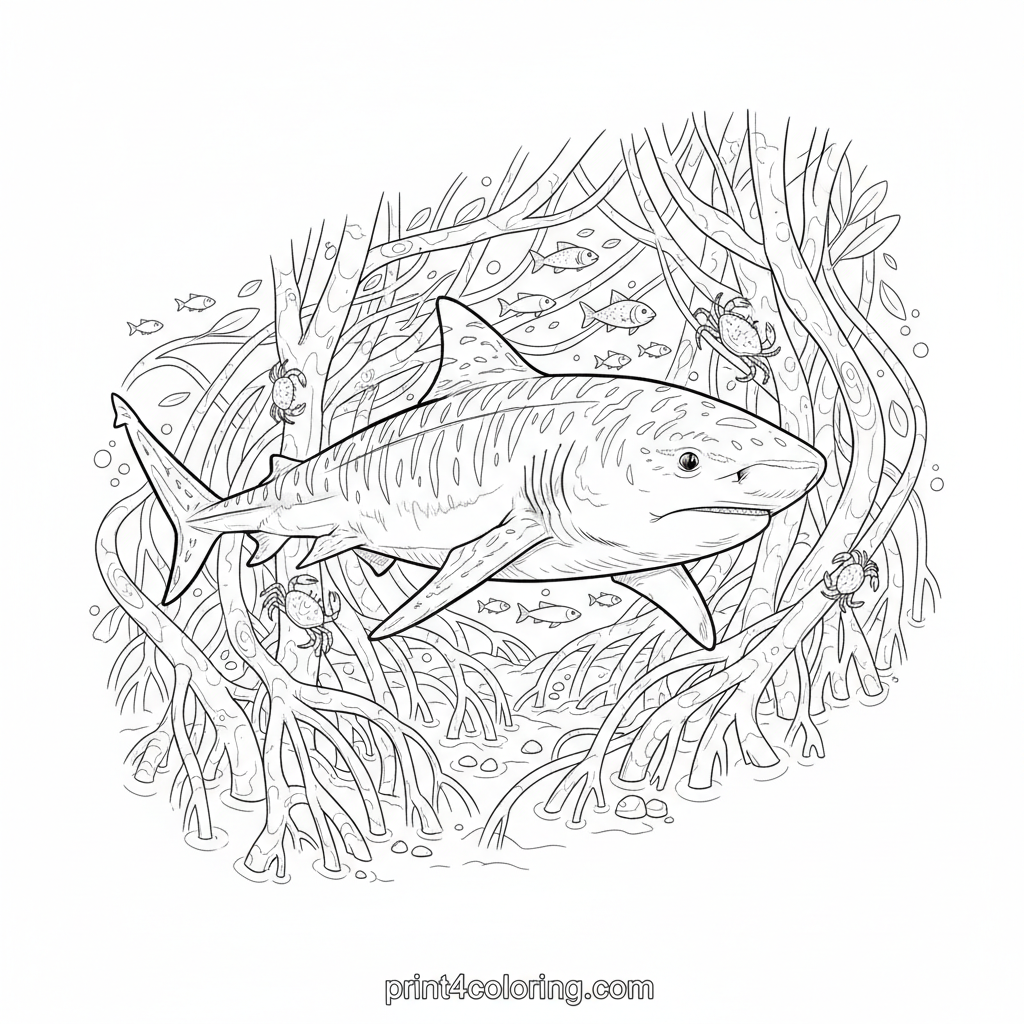 Tiger Shark's Mangrove Mystery