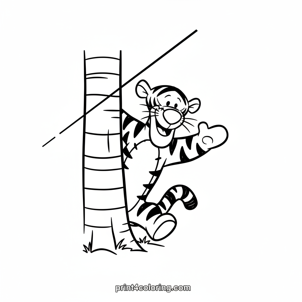 Tigger's Striped Surprise Peek-a-Boo