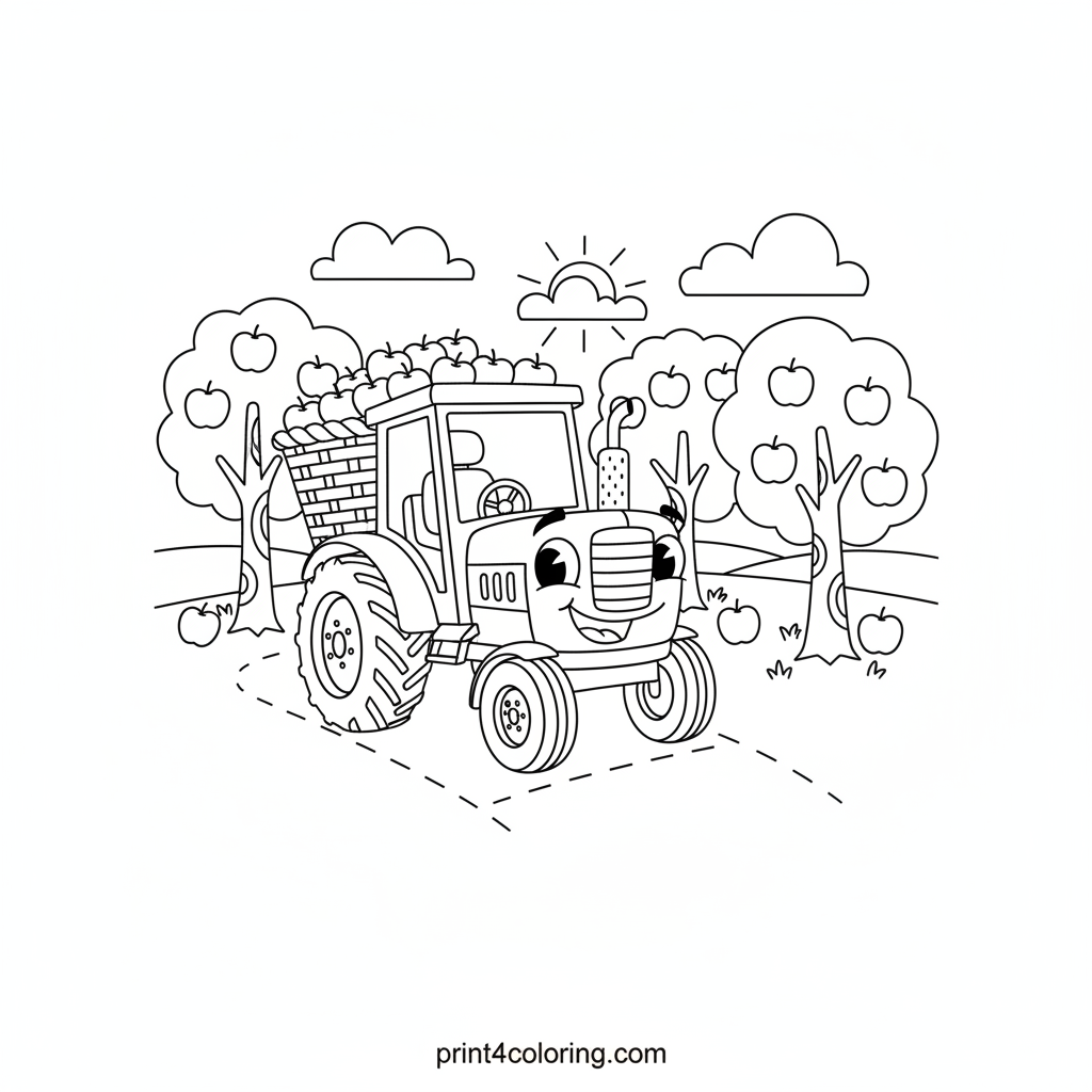 Apple Harvest Tractor Adventure