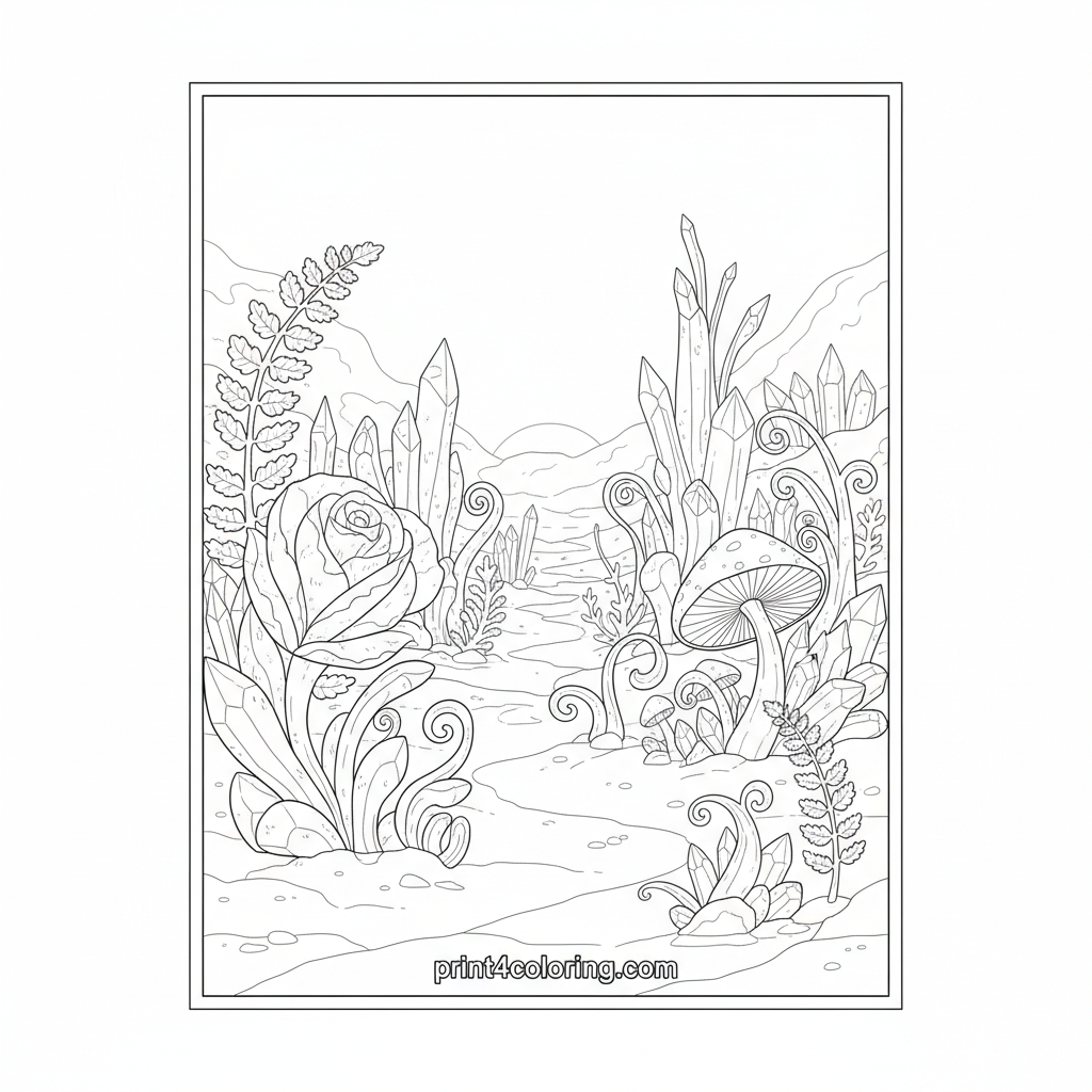 Triton's Frozen Flora: A Crystalline Garden