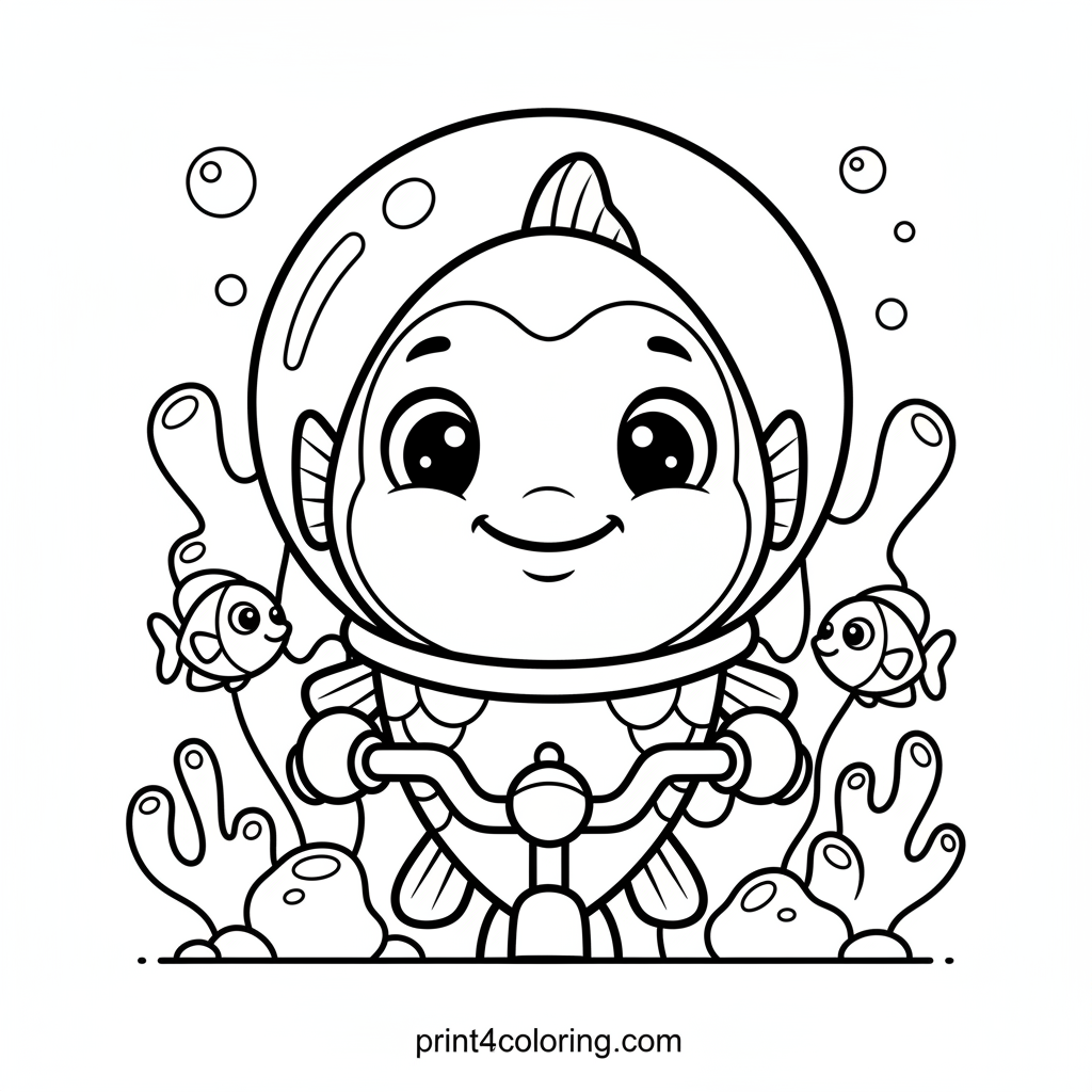 Fin-tastic Underwater Bike Adventure