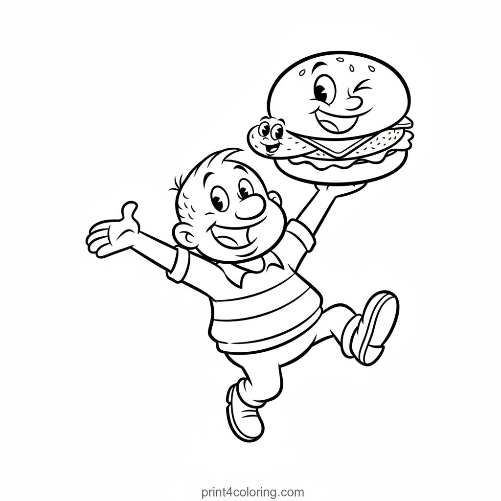 Wimpy's Hilarious Giggle Burger Adventure