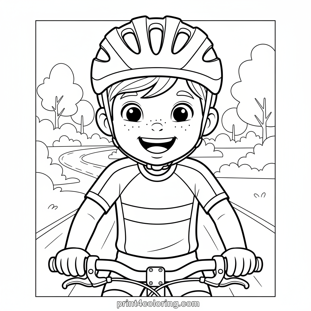 Speedy Cyclist Park Adventure