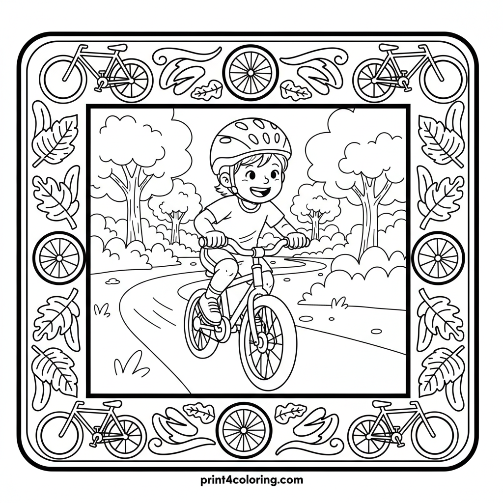 Speedy Park Cyclist Adventure